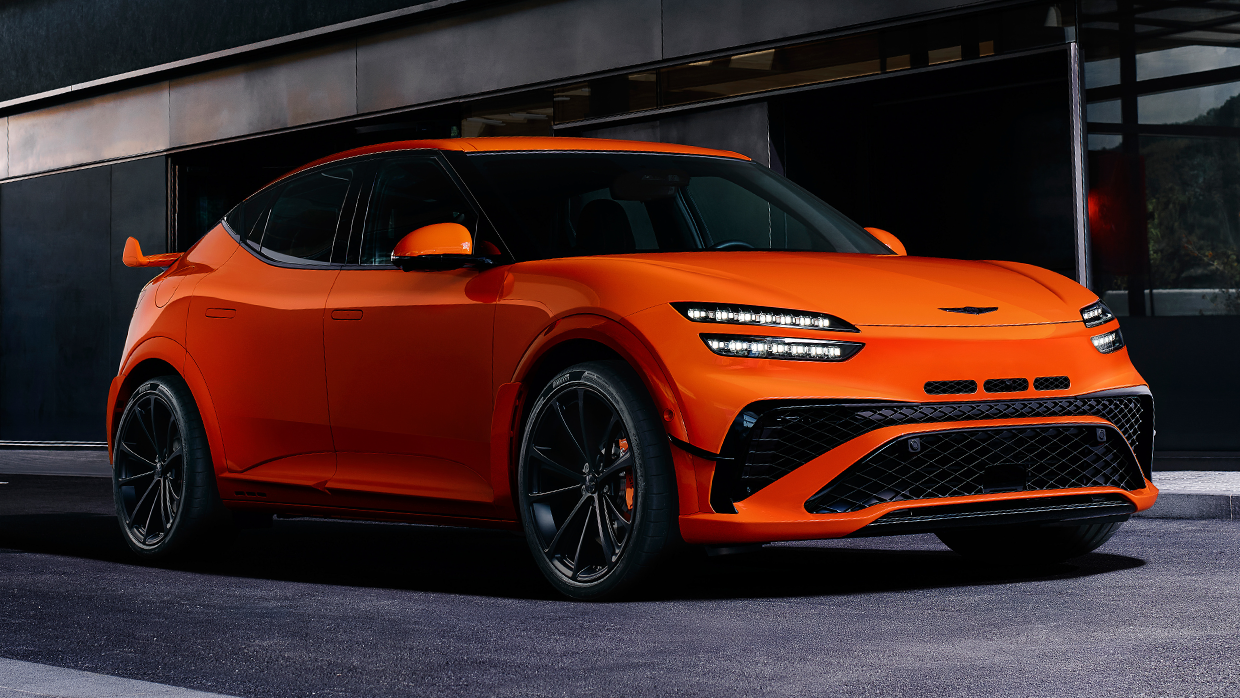 Genesis GV60 Magma unveiled as an upmarket technical twin to the ferocious electric Hyundai Ioniq 5 N