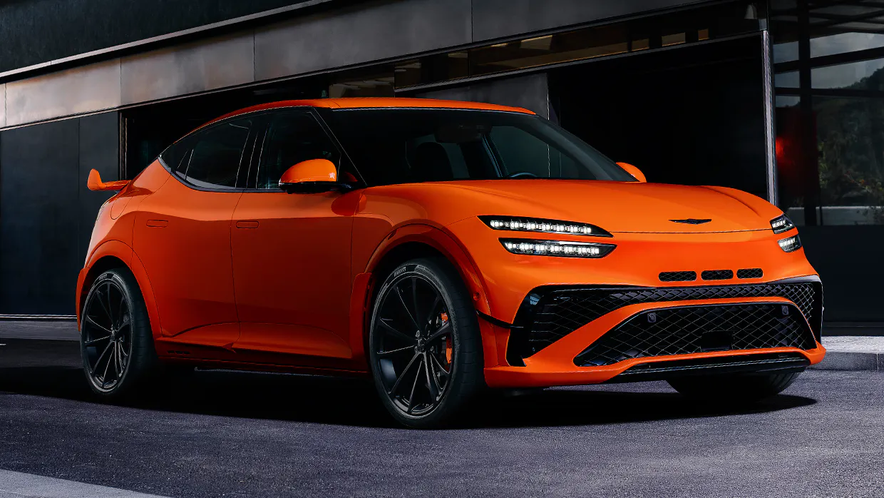 Genesis GV60 Magma unveiled as an upmarket technical twin to the ferocious electric Hyundai Ioniq 5 N