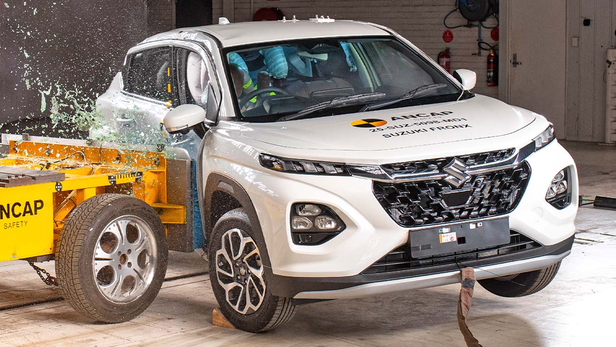 Seatbelt failure and one-star safety rating for Suzuki’s new SUV as brand scrambles to investigate