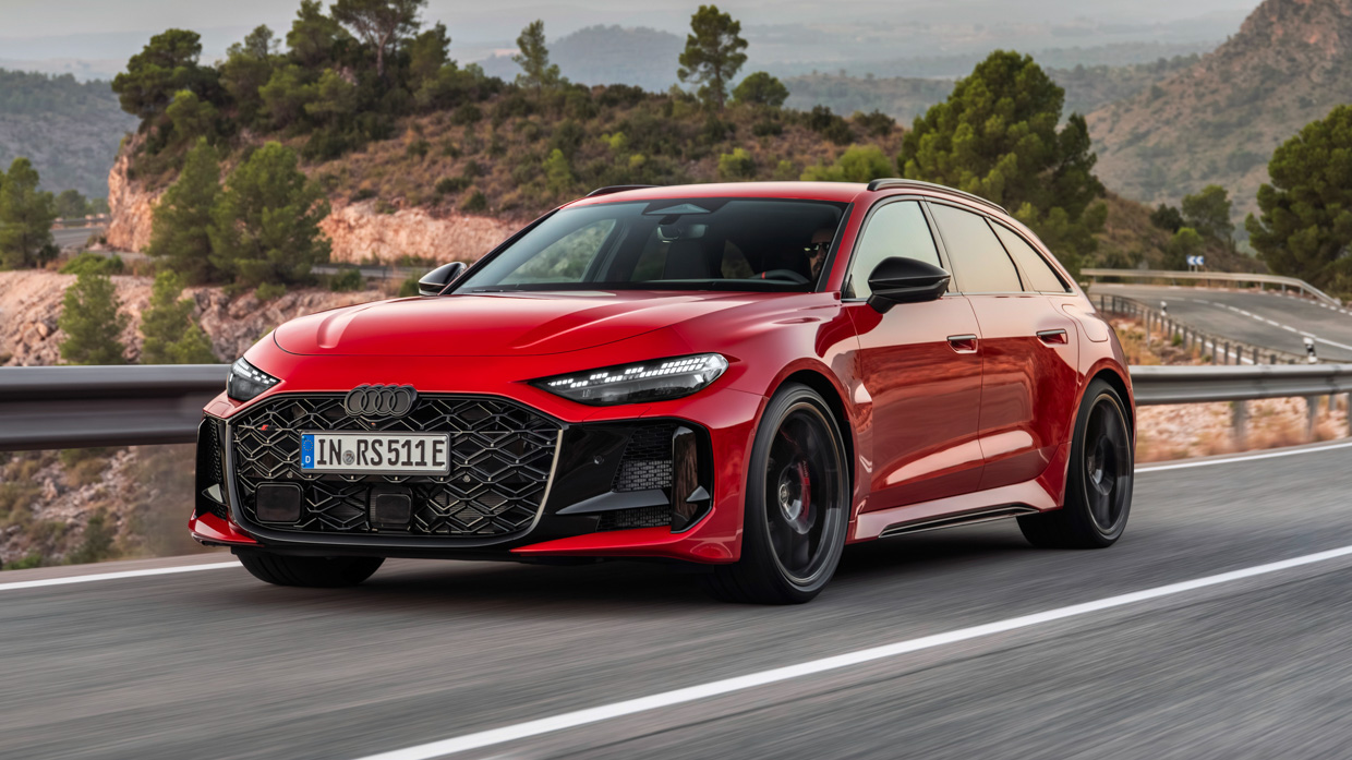 New Audi RS5 revealed! 2.9 V6 survives with plug-in hybrid punch and camouflage carbon trim