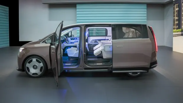 Mercedes-Benz VLE punches into luxury van segment with next-level cabin and 700km range