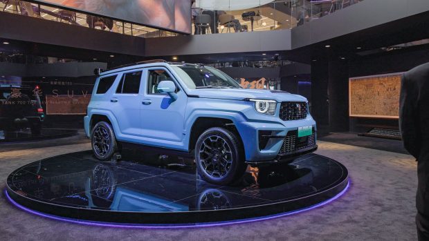 Facelifted GWM Tank 700 4x4 large SUV PHEV firming for Australian launch, with a V8 on the table