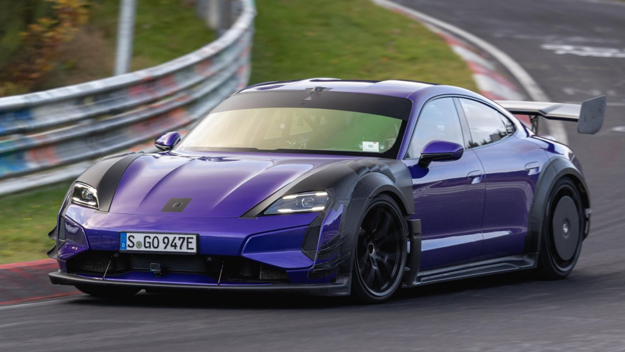 Porsche Taycan 2027: Virtual gears, bigger batteries and wild ‘Manthey Kit’ highlight key changes to electric flagship