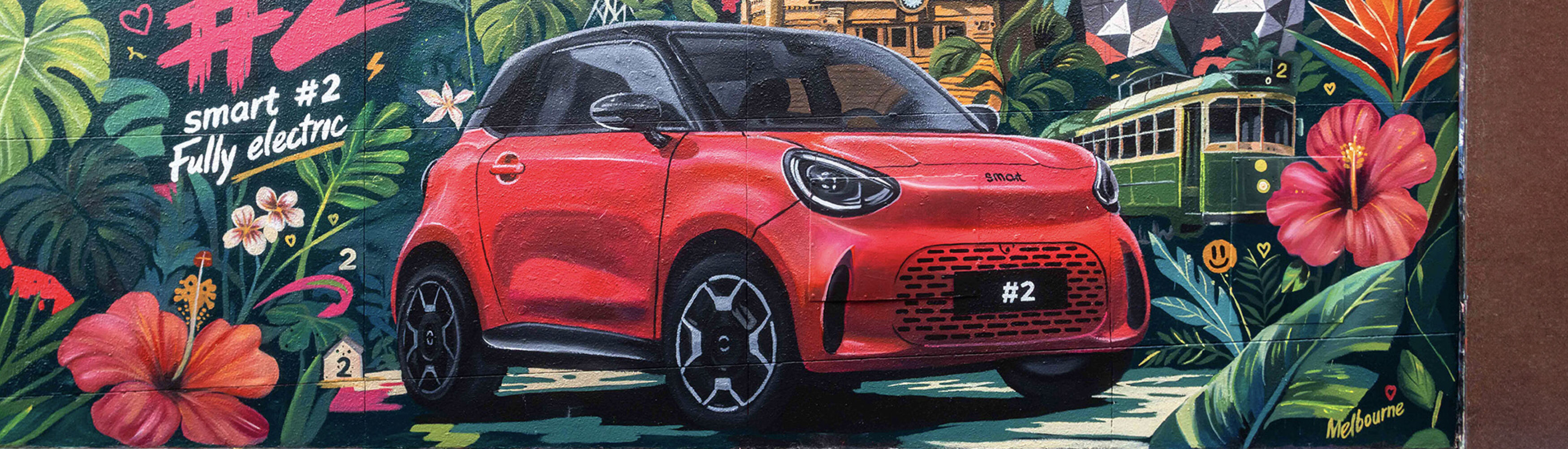 Smart #2 exposed by Chinese regulator as Melbourne mural teases Geely EX2, Picanto and 500 production rival