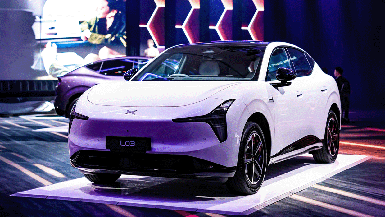 2027 Xpeng L03: Chinese electric coupe-crossover priced from $41,900 , undercutting Geely EX5 and BYD Atto 3