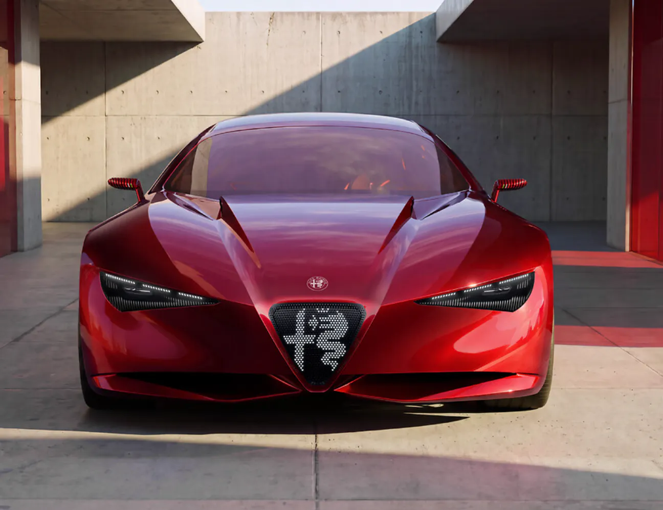 Alfa Romeo Cuorerosso fastback concept points to future Giulia and other models