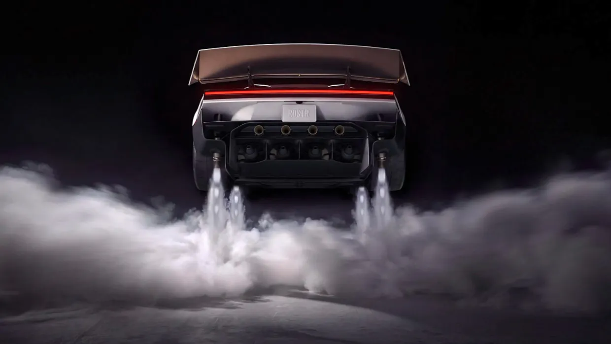 Rocket-powered Tesla Roadster re-unveiled as the last “manually driven car” it will make